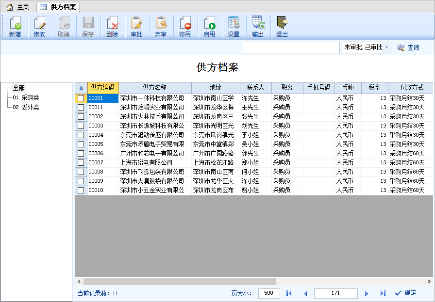 供方档案-云上网